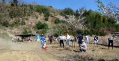 北小松町西部公園の草刈